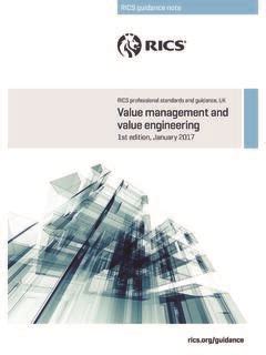 rics value management