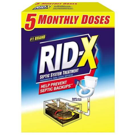RIDX Professional Septic Treatment, 4 Month Supply Of Powder, 39.2oz