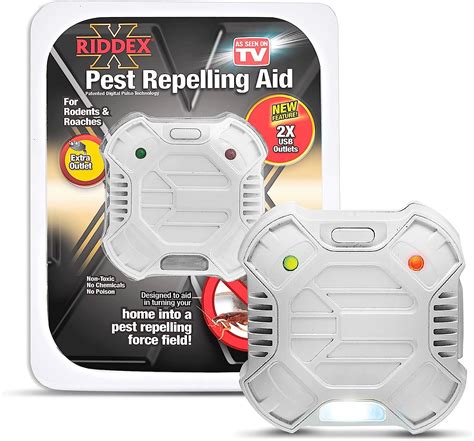 RIDDEX Plus Insect Pest Repellent Plug in No Chemicals Poison Buy!