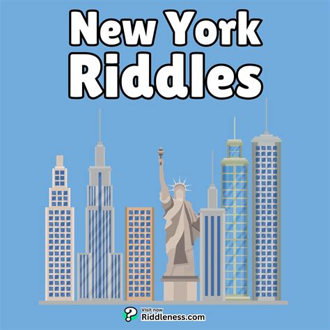 Riddle For New York