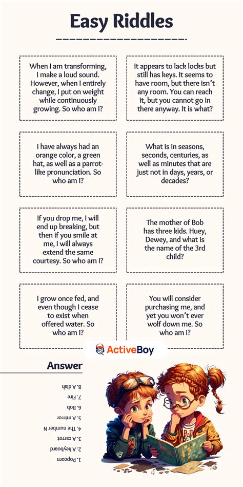 Riddles Whose Answer Is Book