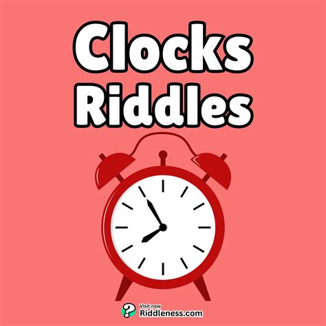 Riddles With Clocks