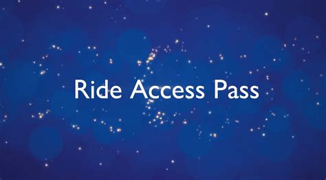 ride access pass red