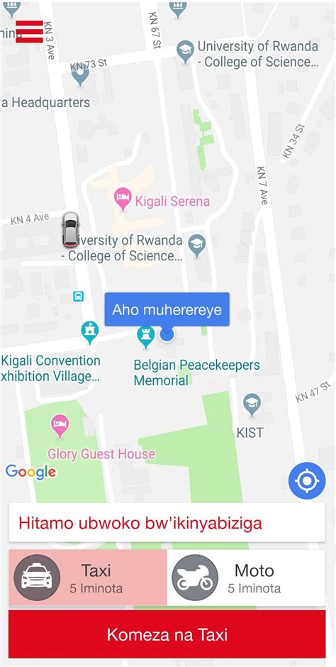 Ride Hailing Rwanda