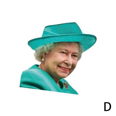 Ride with The Queen Car Window Sticker