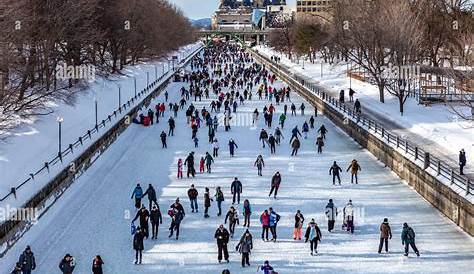 Rideau Canal Winter Festival Waterway Photo lude
