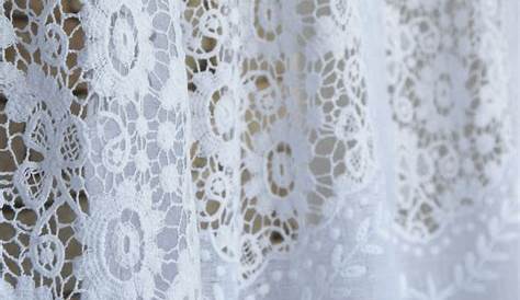 Rideau Nantes blanc en gaze de lin Maison d'été