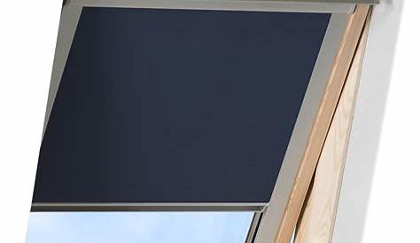 Store fenêtre de toit occultant bleu VELUX Dkl s06 Leroy