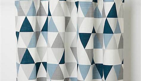 Un Rideau Bleu et Jaune en design Scandinave pour rayonner
