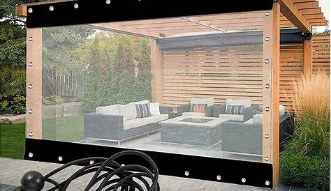Rideau Plastique Transparent Pour Terrasse Decor Terrasse Home