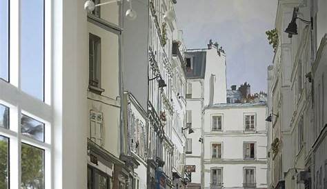 rideau de douche trompe l'oeil