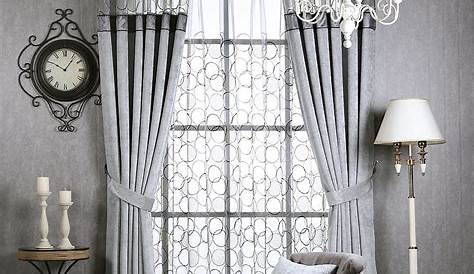 Rideaux Chambre A Coucher Gris Grey Blackout Curtain Minimalist Velvet Curtain Bedroom