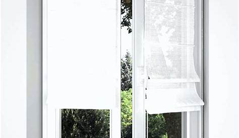Rideaux Pour Porte Fenetre 2 Vantaux Fenêtre PVC STANDARD Blanc