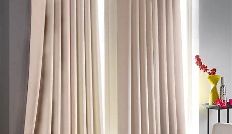 Rideaux Copper Brown Ruched Faux Solid Taffeta Curtain, Drapes