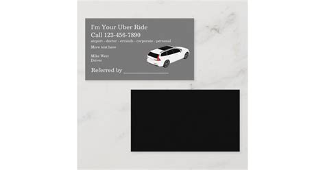 Rideshare Driver Printable Business Kit