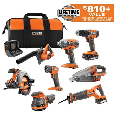 ridgid 18v combo kit