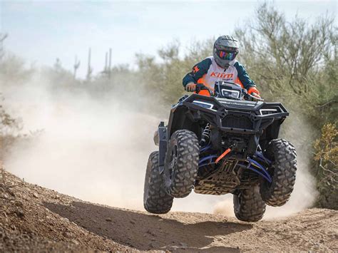 riding ATVs