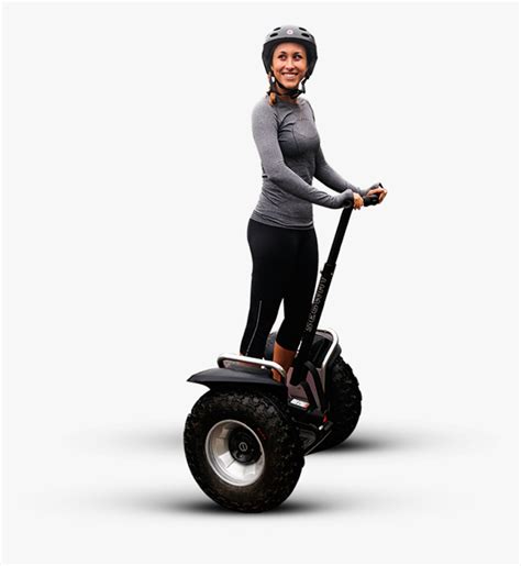 riding Segway