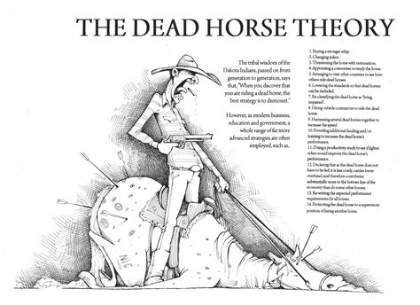 riding a dead horse
