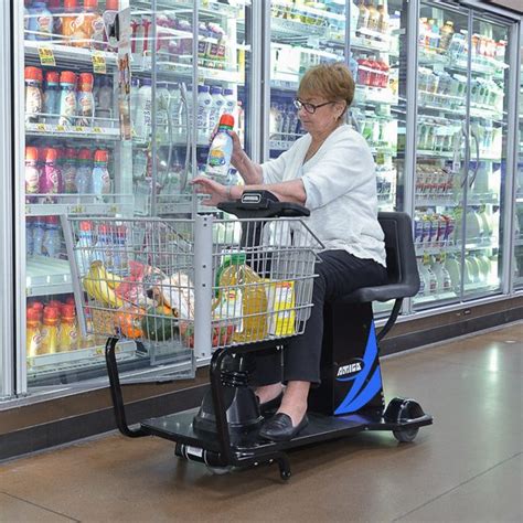 riding carts in store