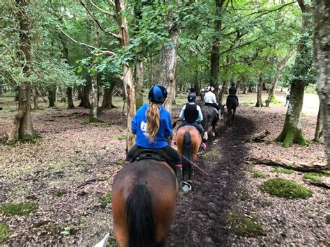 riding in new forest