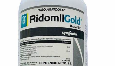 Ridomil Gold Bravo Sc 1lt Fungicida Metalaxil Y