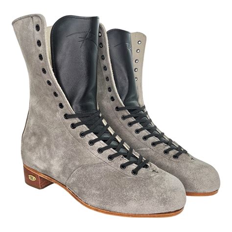 Skater getting fitted for a custom pair of Riedell skates