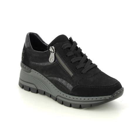 Rieker Black Trainers