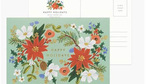 Christmas Cards and Gift Tags from Rifle Paper Co. Fox and Star