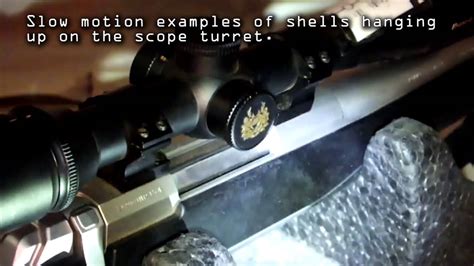 Rifle Scope Sighting In Problems