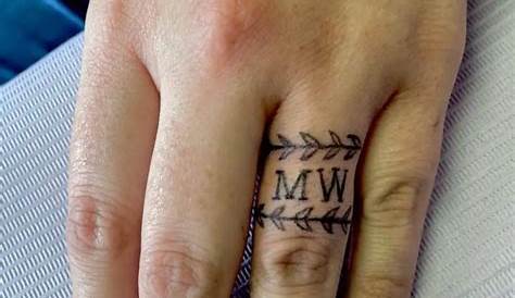 Right Hand Ring Tattoo Small Heart By Gianina Caputo Inked On The
