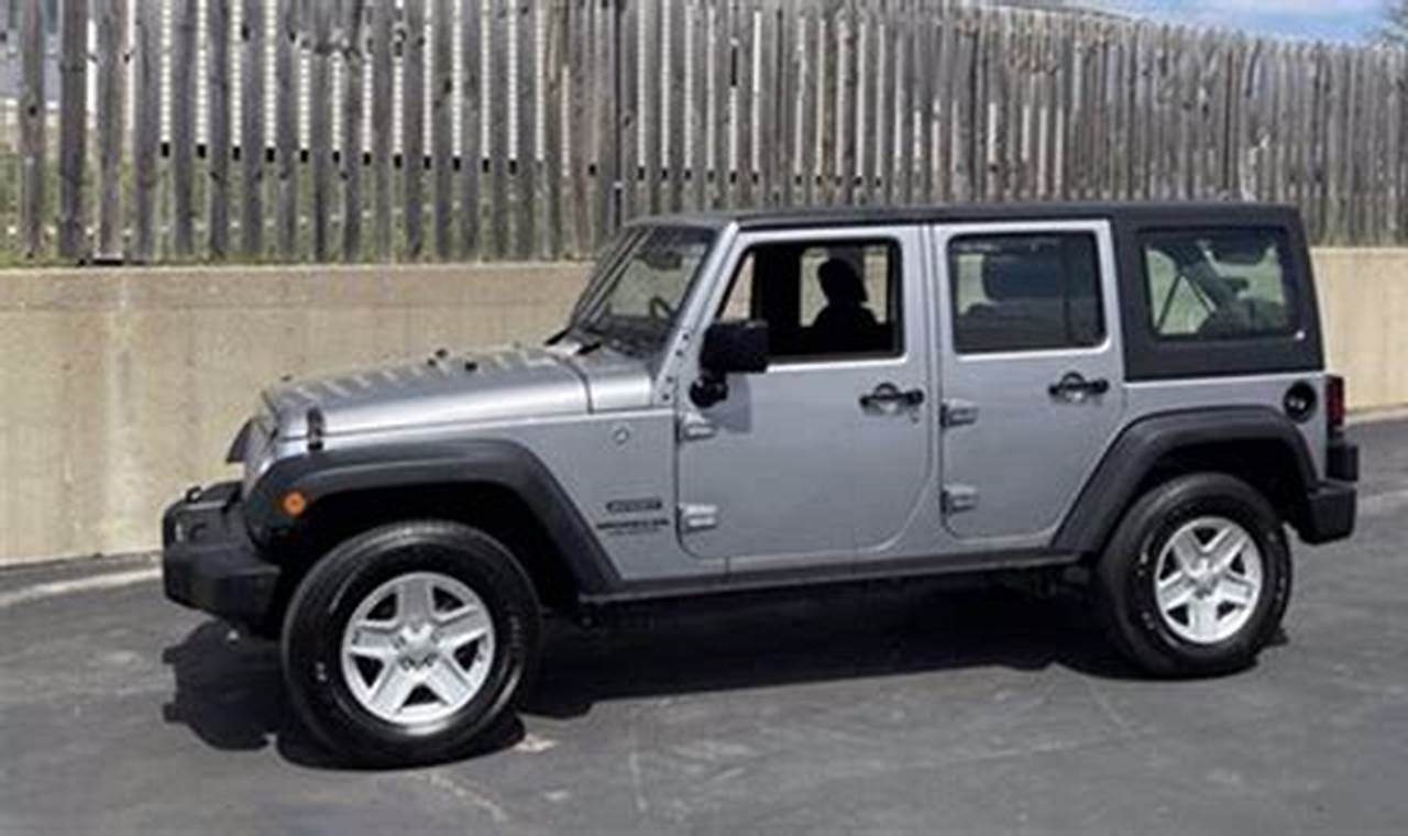 right side drive jeep wrangler for sale