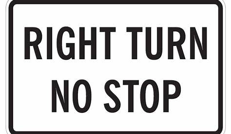 NO RIGHT TURN SIGN | Air Designs