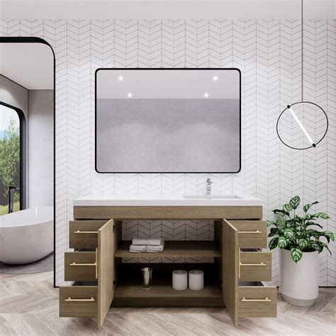 Right Side Sink Vanity 60