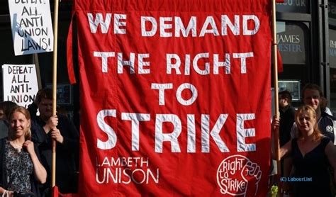 right to strike uk law