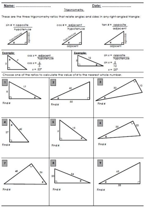 Trigonometry Area of any Triangle Textbook Exercise Corbettmaths