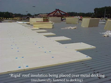 Rigid Insulation Over Metal Deck
