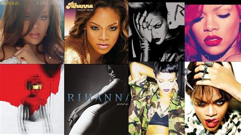 rihanna albums in or