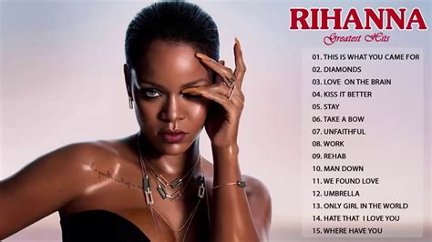 rihanna best 100 hit songs youtube music