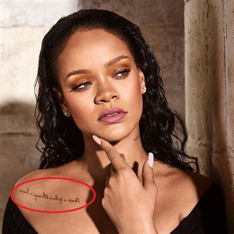 Rihanna Tattoo Meaning: What Each Of Her Tattoos Represent