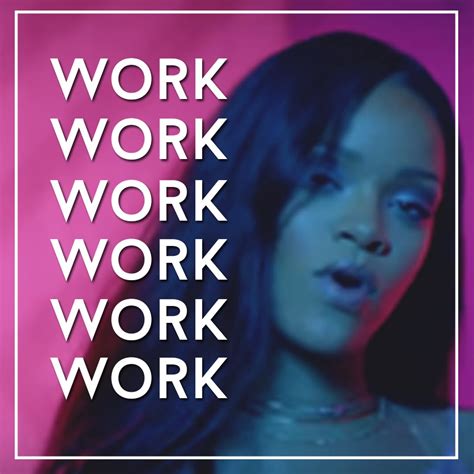 rihanna work work