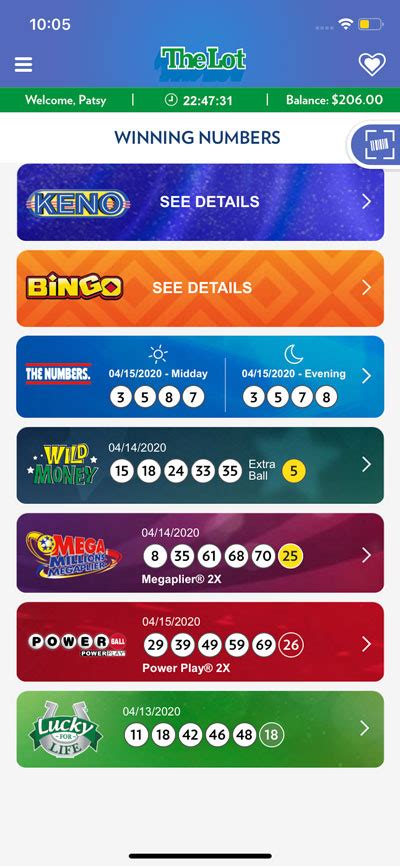 rilot com winning numbers