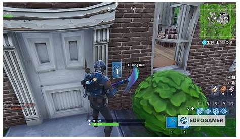 'Fortnite' How to Ring a Doorbell Locations Map and Video