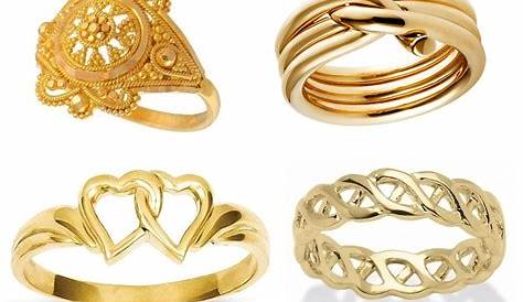 Ring Designs In Gold For Female Without Stone Design South dia Jewels