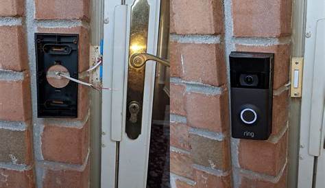 How to install Ring Video Doorbell 2 on brick siding of