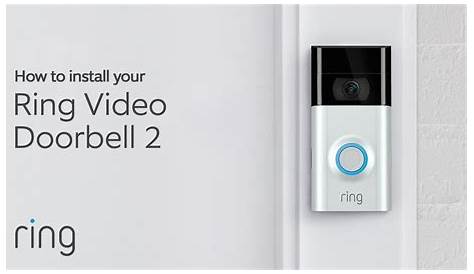 Ring 2 doorbell installation manual
