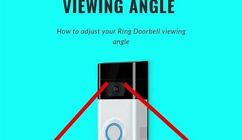 Ring Doorbell Camera View Angle Video 2 Review Easily Keep An Eye On Your