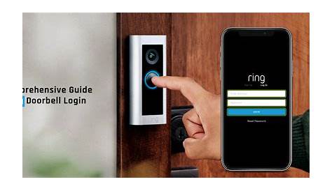 Ring Doorbell Login Video Smart Camera Wireless Or Wired