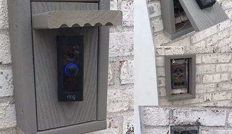 Ring Doorbell Mounting Ideas Bracket 3d Models Thingiverse