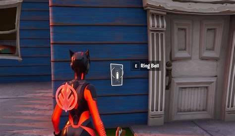 'Fortnite' How to Ring a Doorbell Locations Map and Video